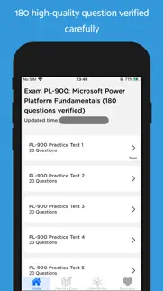 pl-900 exam. updated 2024 iphone screenshot 1