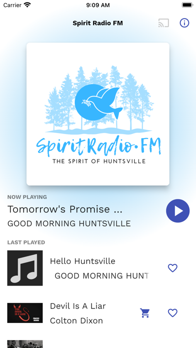 Spirit Radio FM Screenshot