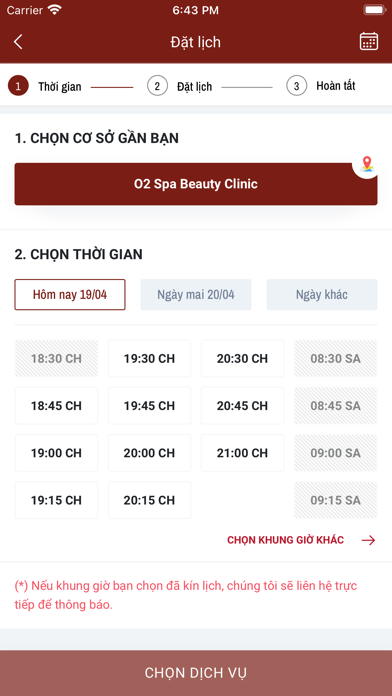 O2 SPA BEAUTY CLINIC Screenshot