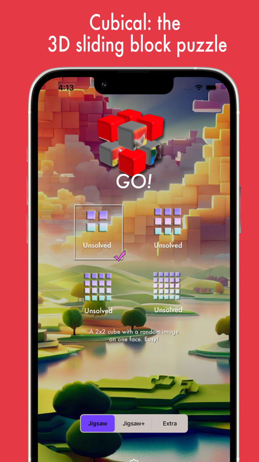 #1. Cubical Puzzle (iOS) 由: John Kennedy