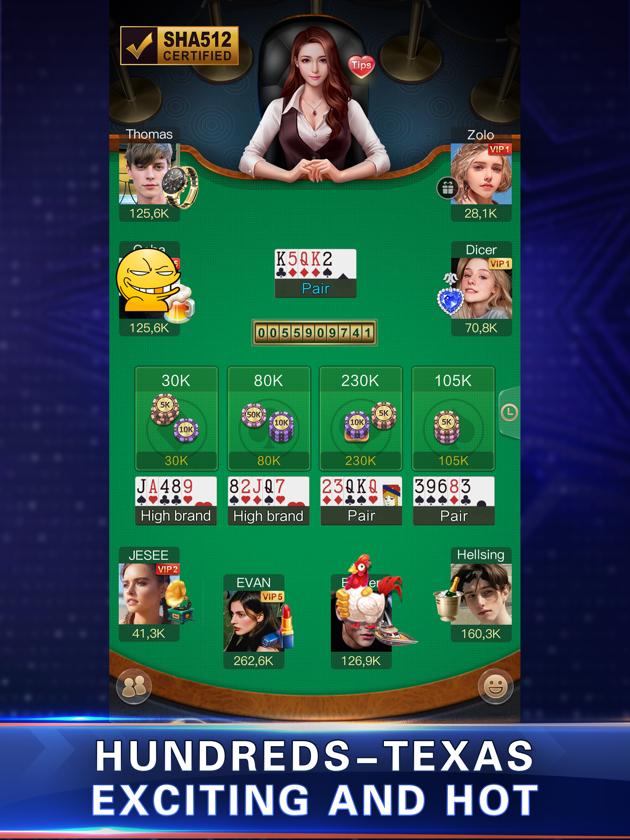 Pocket Texas Hold'em screenshot 12