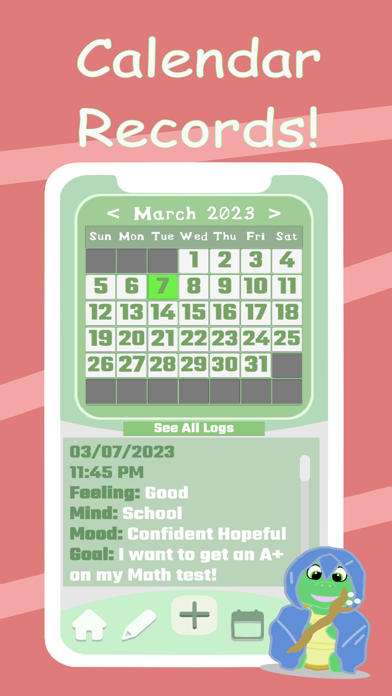 MyShell - Mood Tracker & Diary Screenshot