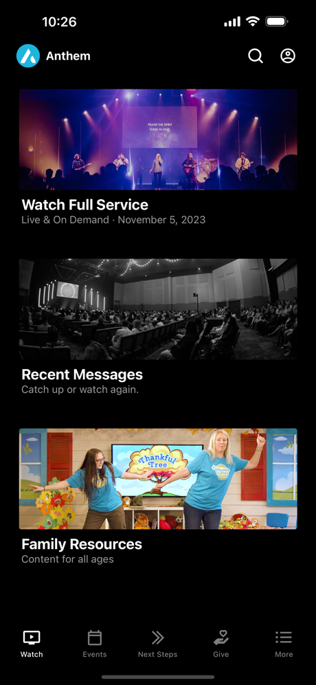 Anthem Church Gainesville screenshot 1