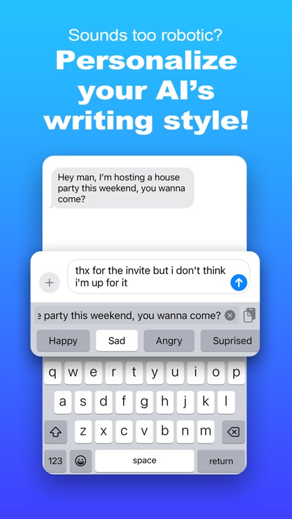 SmartKeyboard - AI Assistant