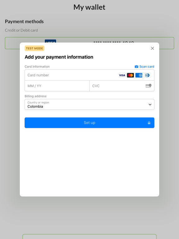 Ubaxi iPad screenshot 5 - Travel app