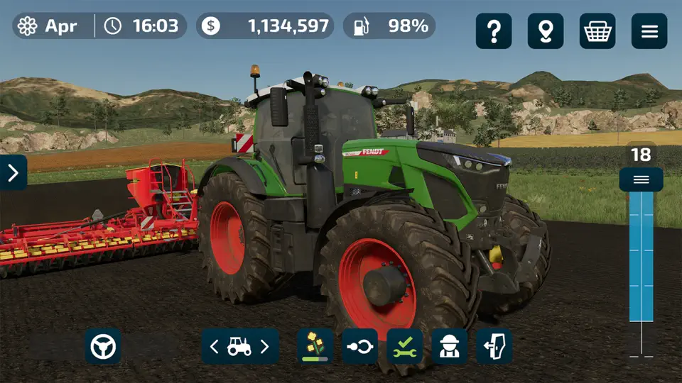 Screenshot von Farming Simulator 23 auf dem iPhone 7