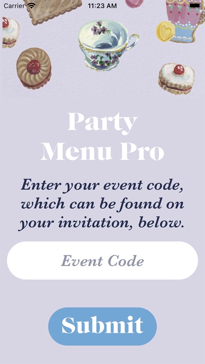Party Menu Pro