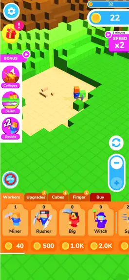 Game screenshot Minecube - Idle mod apk