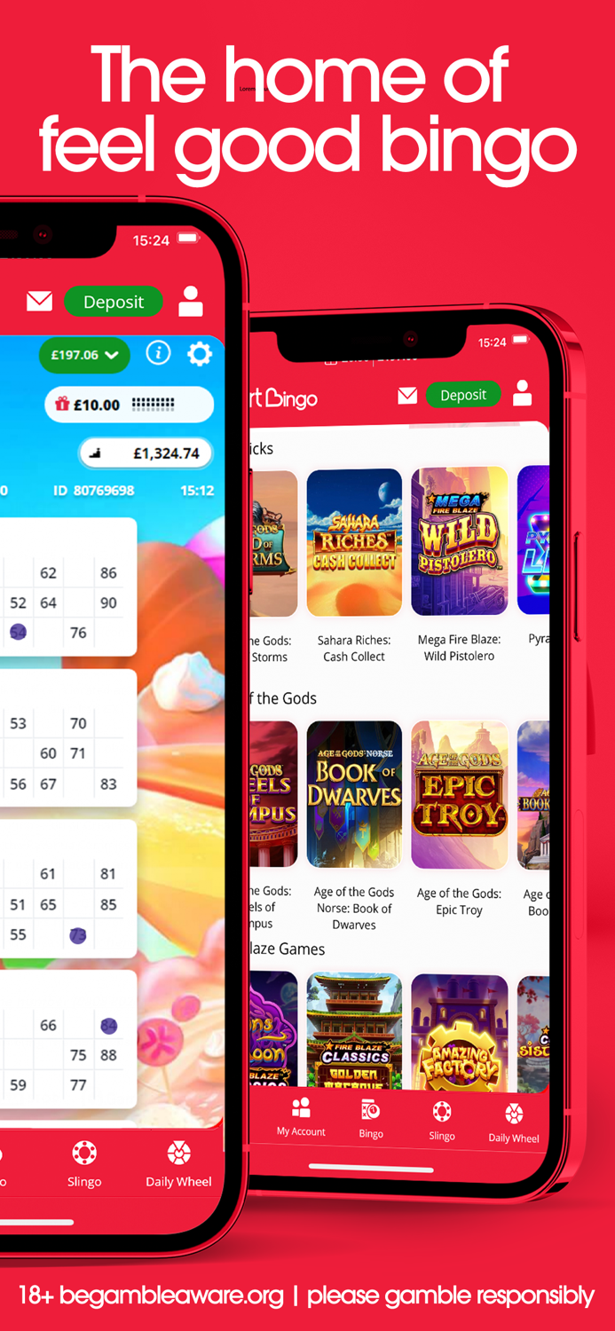 Heart Bingo Play Slots  Games