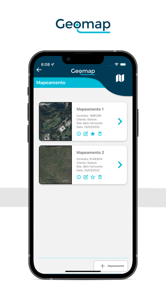 #3. Geomap (iOS) Podle: SENTNEL MONITORAMENTO LTDA