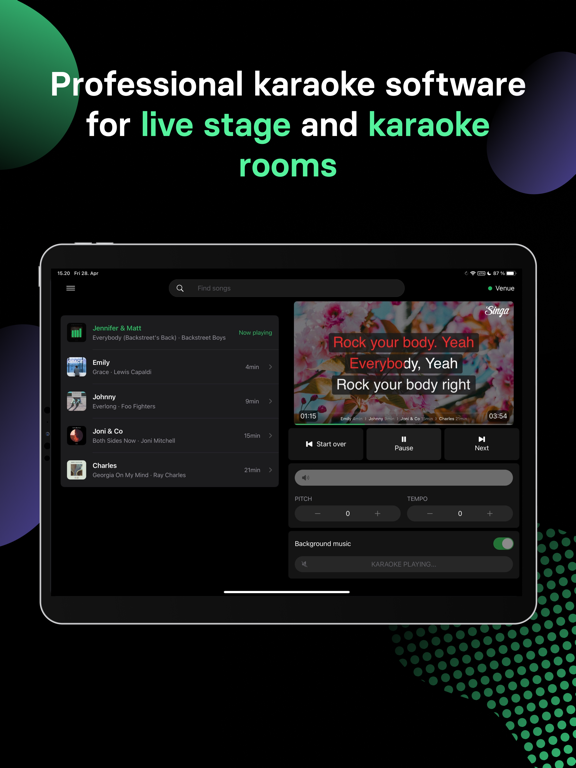 Screenshot #5 pour Singa Pro Karaoke