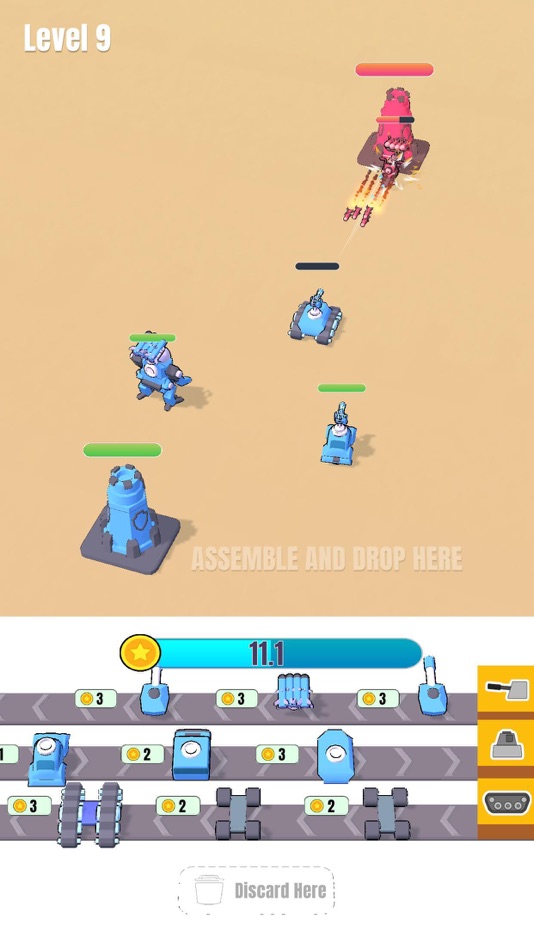 #4. Armored Assembly (iOS) 由: Kolpoverse Studios