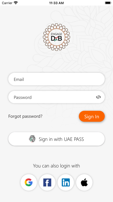 EngageDXB Screenshot
