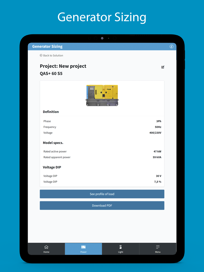 Light the Power Calculator