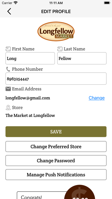 Longfellow Market Screenshot