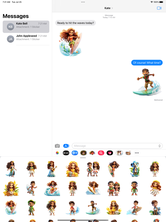 Screenshot #4 pour Lovely Leona Stickers