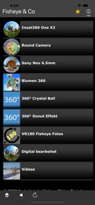 Fisheye & Co screenshot #1 for iPhone