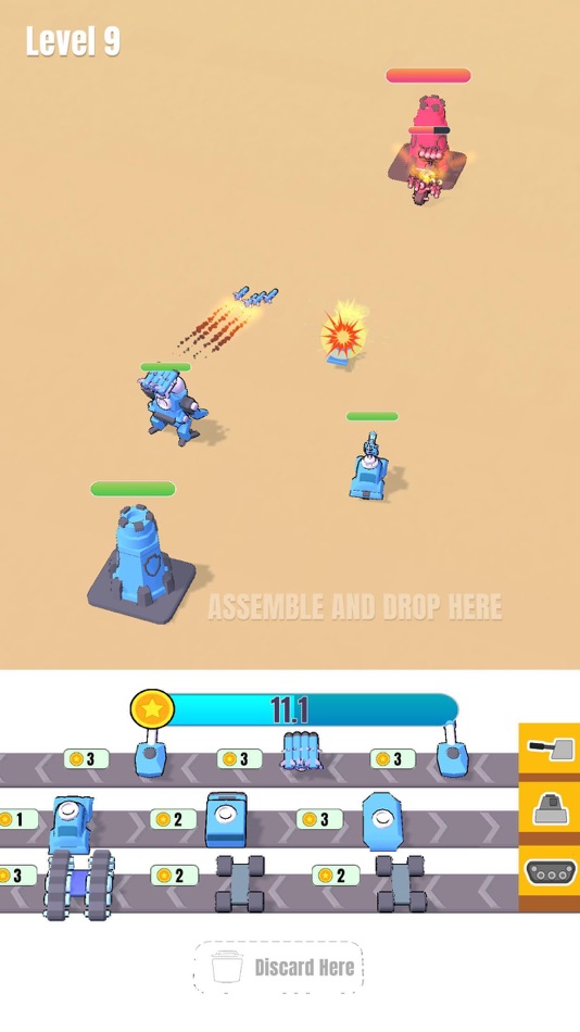 #1. Armored Assembly (iOS) 由: Kolpoverse Studios