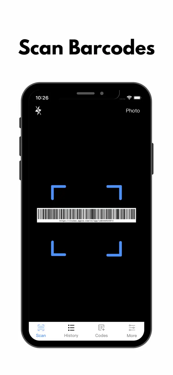 #2. QR Reader：QR Code Reader (iOS) Von: 宝锋 吴