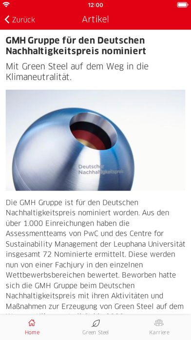 GMH Gruppe Screenshot