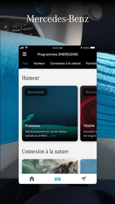 Screenshot #1 pour Mercedes me ENERGIZING