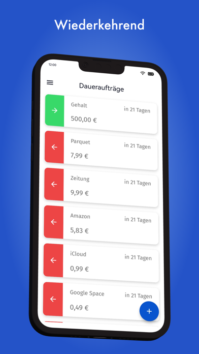 CashFlow - dein Haushaltsbuch Screenshot