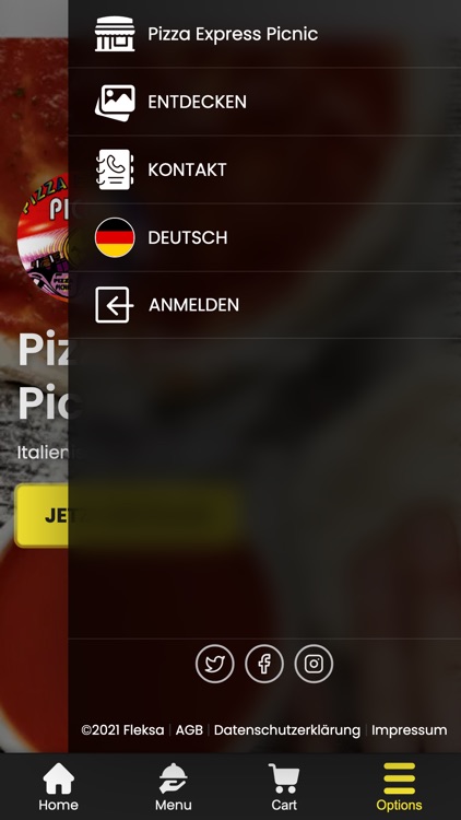 Pizza Express Picnic