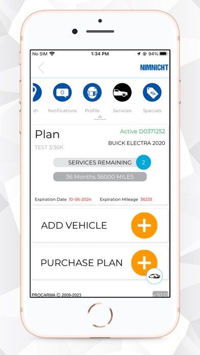 NIMNICHT Auto Care Screenshot