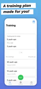 Sportyphil: Smart Push-Ups screenshot #3 for iPhone