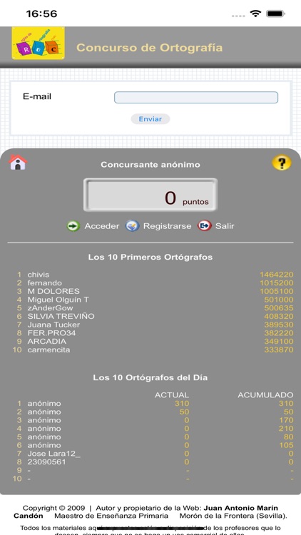 Concurso de Ortografía screenshot-3