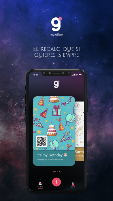 MyGifter Screenshot