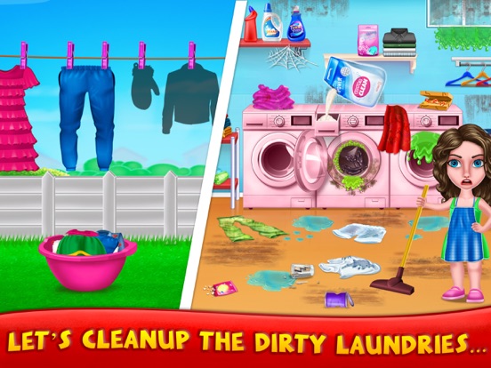 Screenshot #6 pour Messy House Cleaning Games