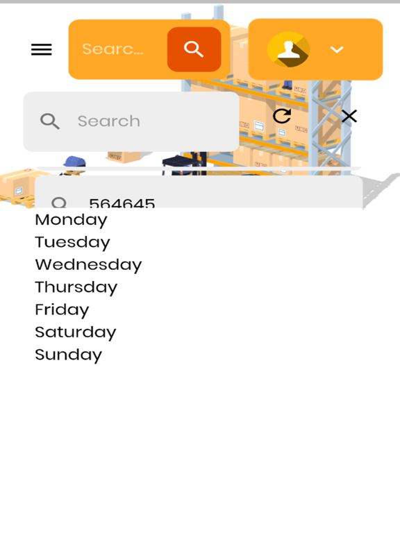 One Plus Courier Ja iPad screenshot 1 - Shopping app