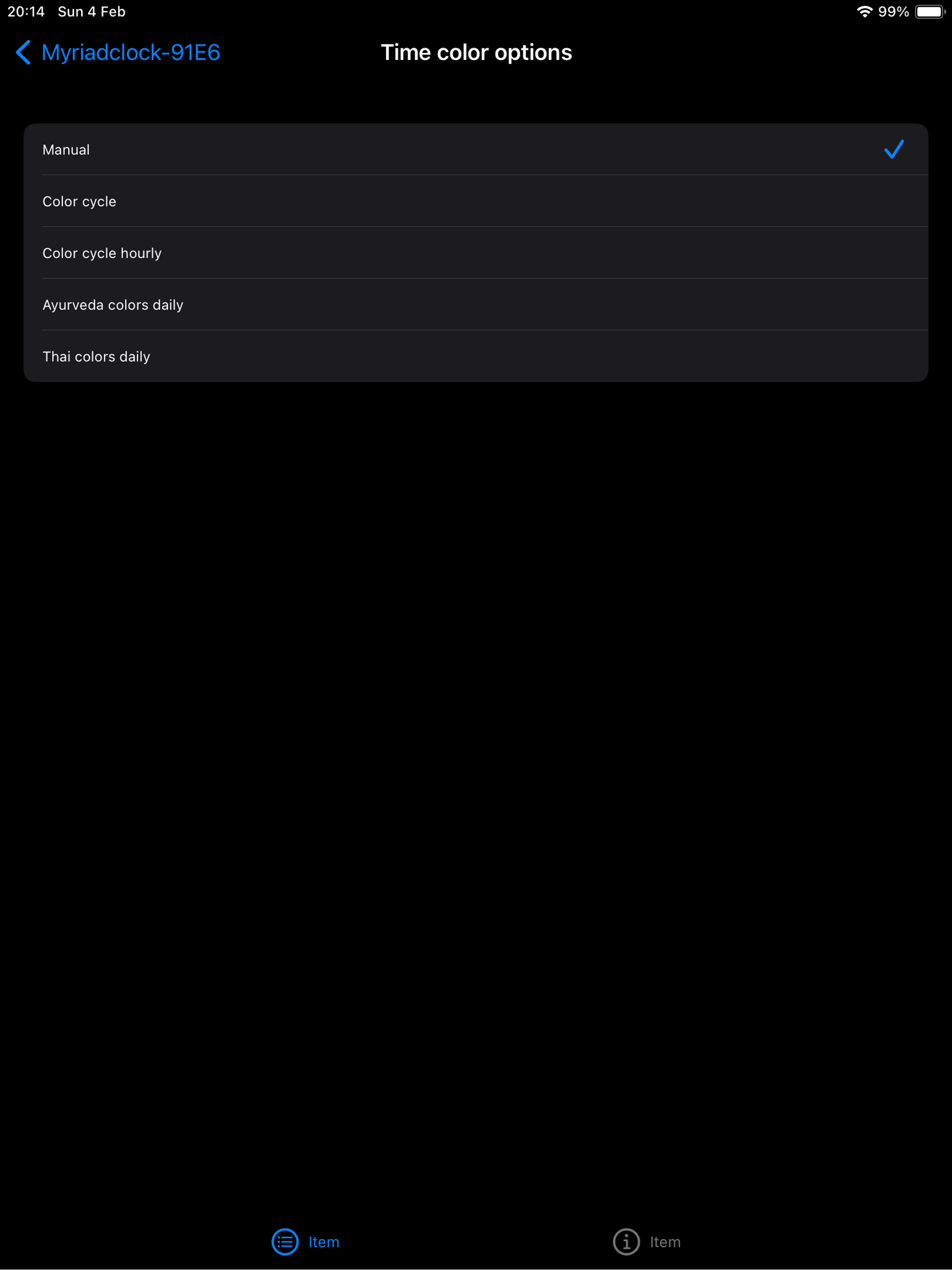 Myriadclock screenshot 9