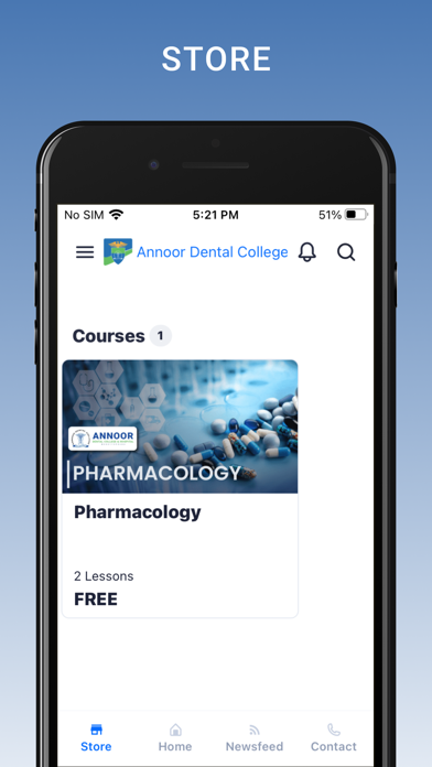 Annoor Dental College Screenshot