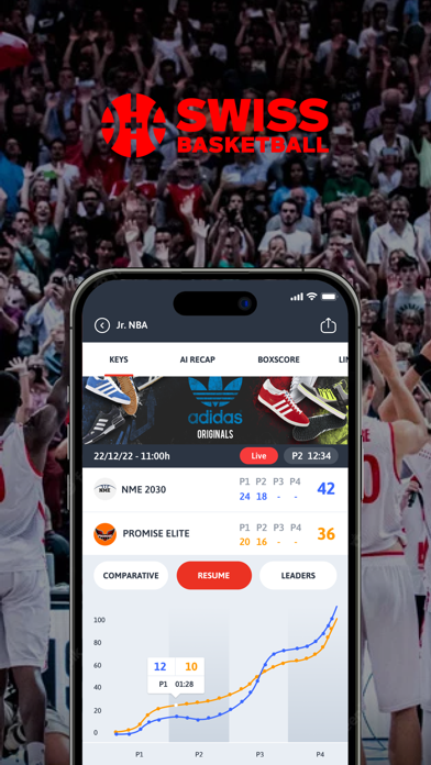 Swiss Basketball Screenshot
