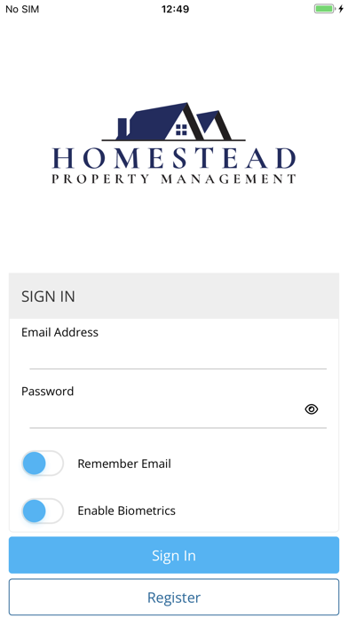 Screenshot #1 pour Homestead PM Homeowner App