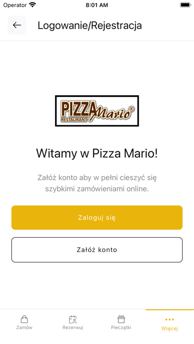 PizzaMario Bydgoszcz Screenshot