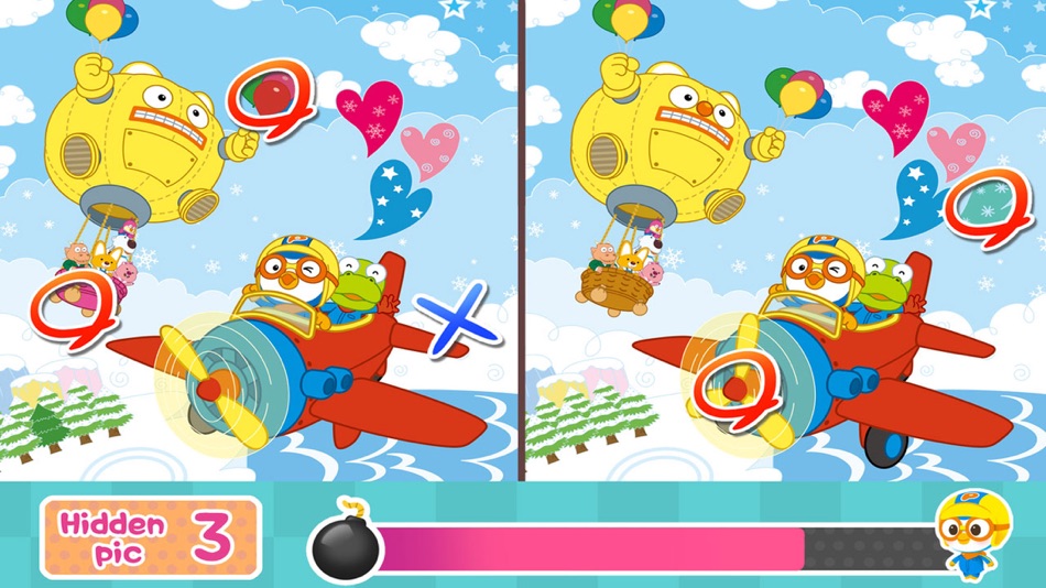 #3. Pororo Hidden Catch - Puzzles (iOS) 由: KIGLE Inc.