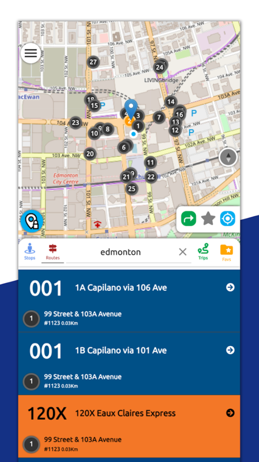 #1. Edmonton Transit - ETS RT (iOS) 由: Bhanu Munjal
