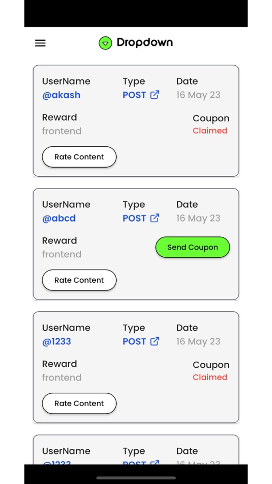 #1. Dropdown UGC (iOS) 由: Ajay Singh