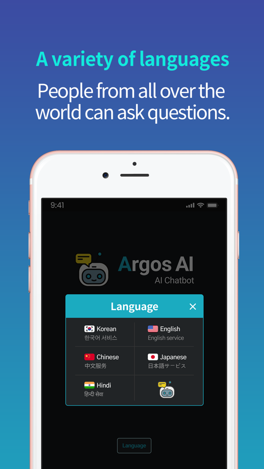 #4. ARGOS AI Chatbot–Easy AI Chat (iOS) Podle: App Solution Company, Ltd