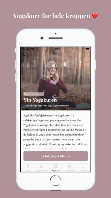 Cathrine Yoga Screenshot
