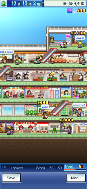 Mega Mall Story Screenshot
