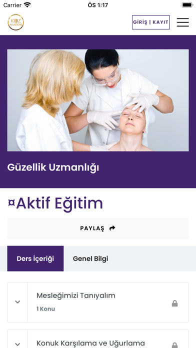 Koz Akademi Screenshot