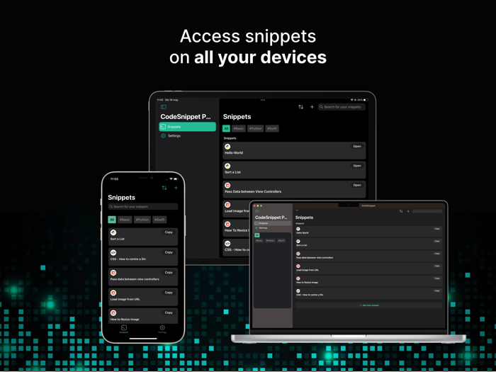 CodeSnippet PRO Code At Hand