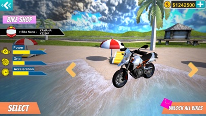 Beach Moto Bike Stunts Screenshot