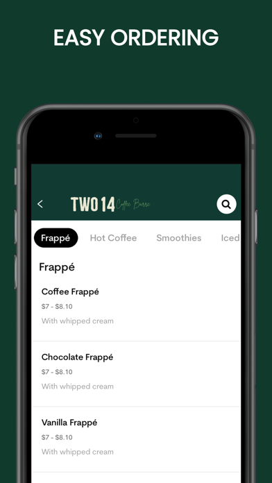 Screenshot 4 of Coffee Barre App