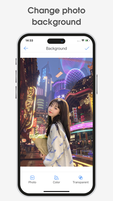 Transparent Photo Background Screenshot