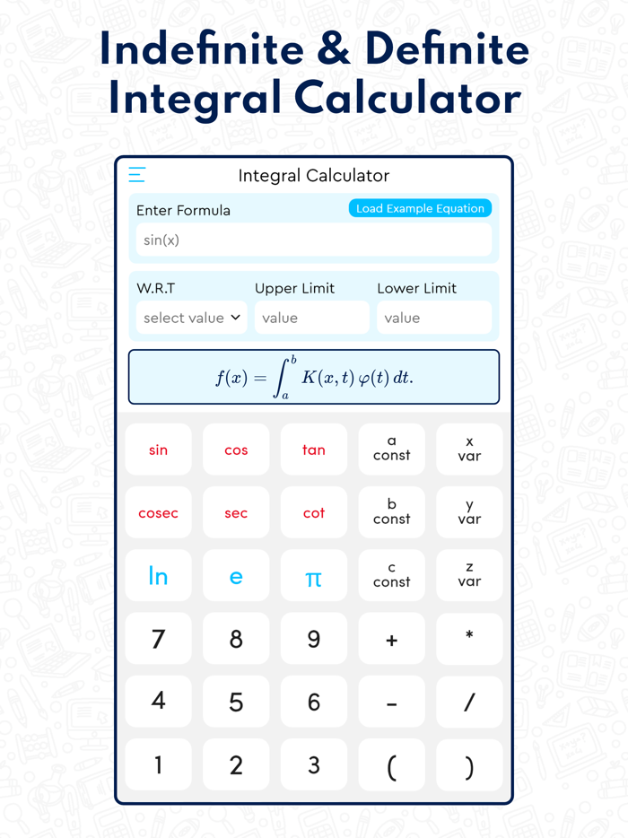Integral Calculator with Steps